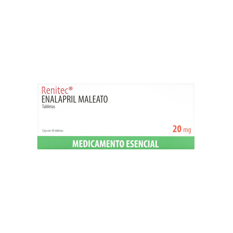 RENITEC 20 MG 30 TABLETAS