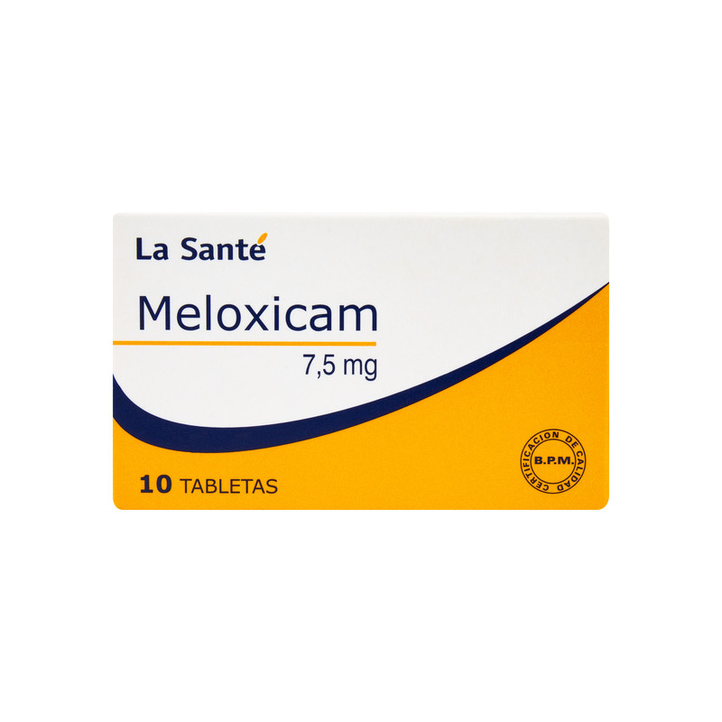 MELOXICAM 7.5 MG 10 TABLETAS LA SANTE