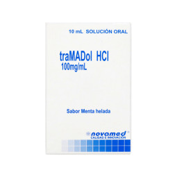 TRAMADOL HCI 100MG/ML SOLUCION ORAL 10 ML NOVAMED