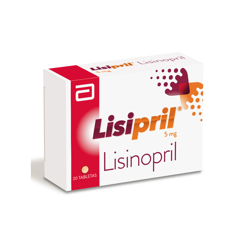 LISIPRIL 5 MG 20 TABLETAS