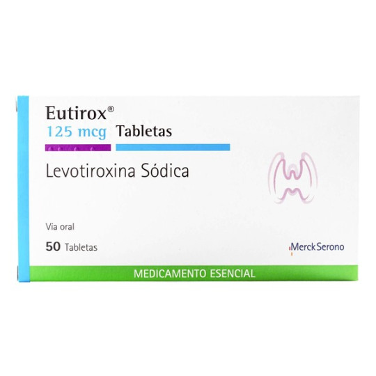 EUTIROX 125 MCG 50 TABLETAS