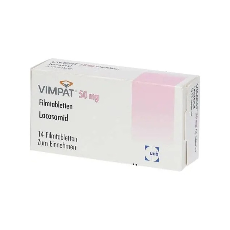 VIMPAT 50 MG 14 TABLETAS RECUBIERTAS