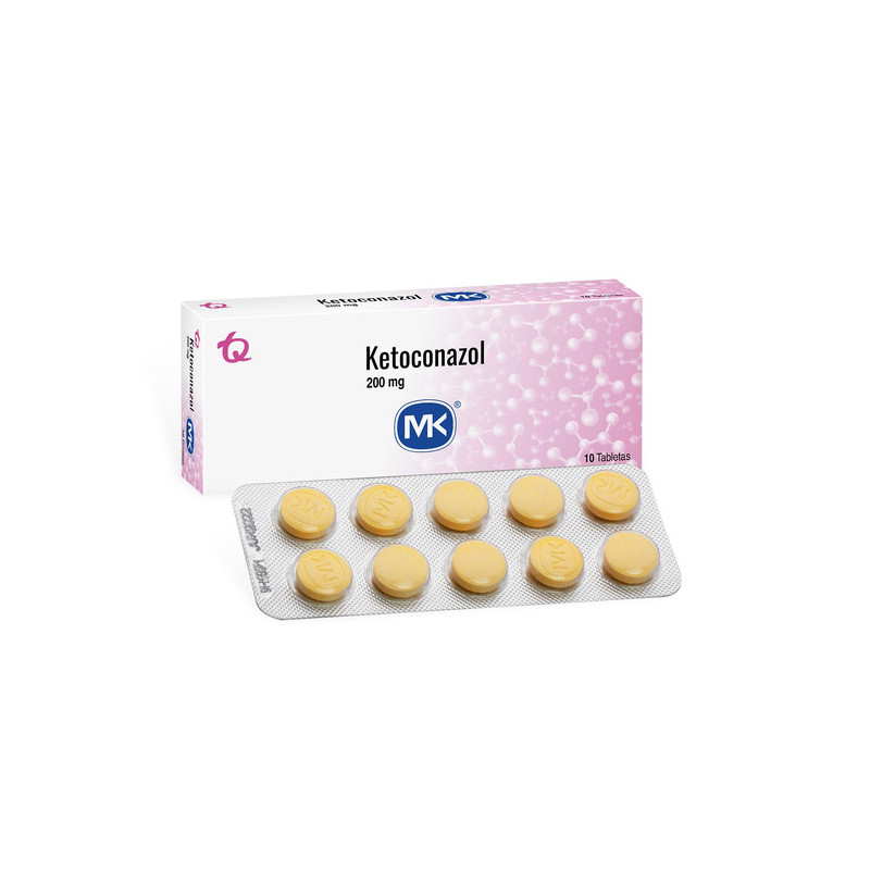KETOCONAZOL 200 MG 10 TABLETAS MK