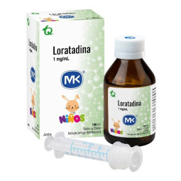 LORATADINA JARABE 1MG/ML 100 ML MK