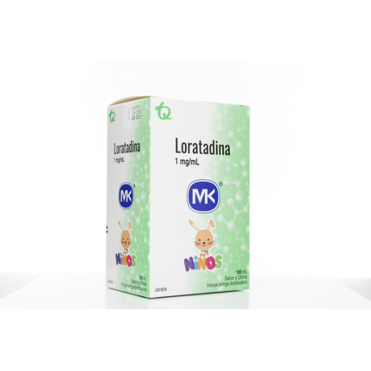 LORATADINA JARABE 1MG/ML 100 ML MK