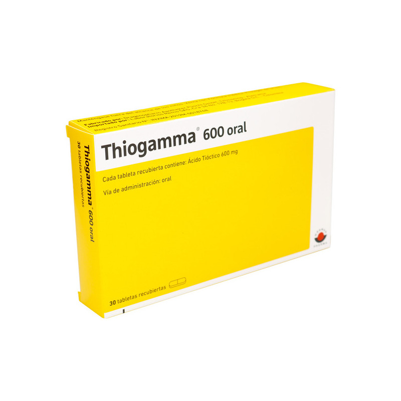 THIOGAMMA 600 MG 30 TABLETAS