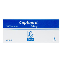 CAPTOPRIL 50 MG 30 TABLETAS RECIPE