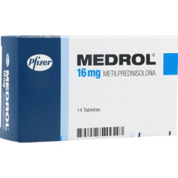 MEDROL 16 MG 14 TABLETAS