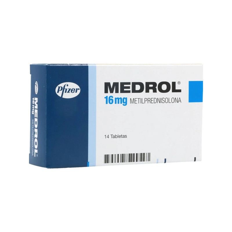 MEDROL 16 MG 14 TABLETAS