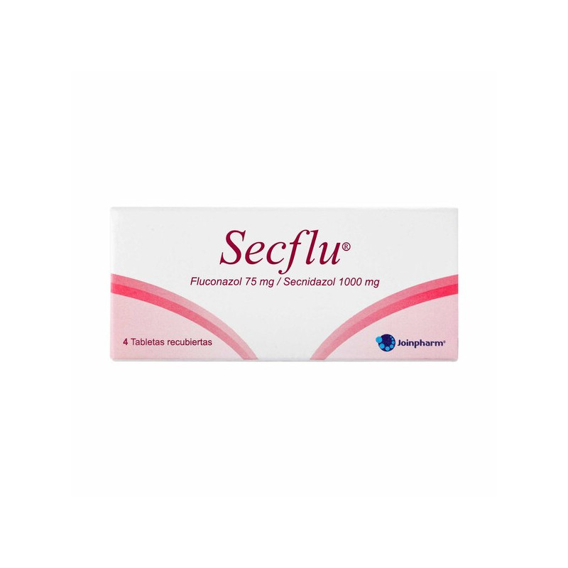 SECFLU 1000/75MG 4 TABLETAS