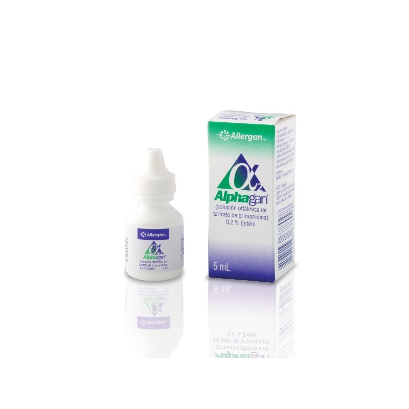 ALPHAGAN SOLUCION OFTALMICA 2% 5 ML