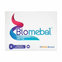 BIOMEBAL 500 MG 6 TABLETAS