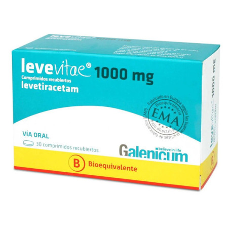 LEVEVITAE 1000 MG 30 COMPRIMIDOS RECUBIERTOS