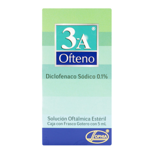 3A OFTENO SOLUCION OFTALMICA 5 ML