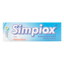 SIMPIOX 0.6% GOTAS ORALES 5 ML GERCO