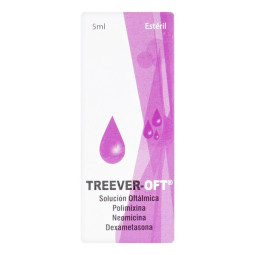 TREEVER-OFT SOLUCION OFTALMICA 5 ML