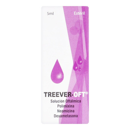 TREEVER-OFT SOLUCION OFTALMICA 5 ML