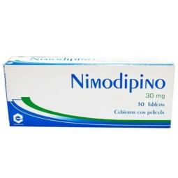 NIMODIPINO 30 MG 30 TABLETAS RECUBIERTAS EXPOFARMA