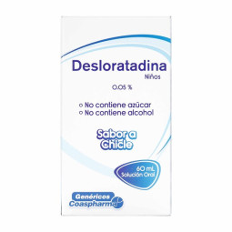 DESLORATADINA 0.05% NIÑOS 60 ML COASPHARMA