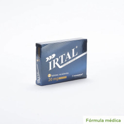 IRTAL 20 MG 2 TABLETAS RECUBIERTAS