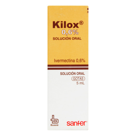 KILOX 0,6% 5 ML