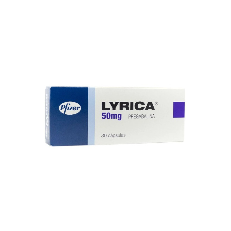 LYRICA 50 MG 30 CAPSULAS