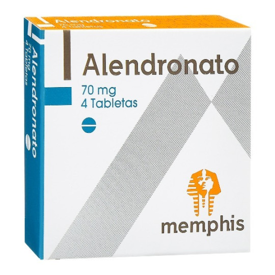 ALENDRONATO 70 MG 4 TABLETAS MEMPHIS