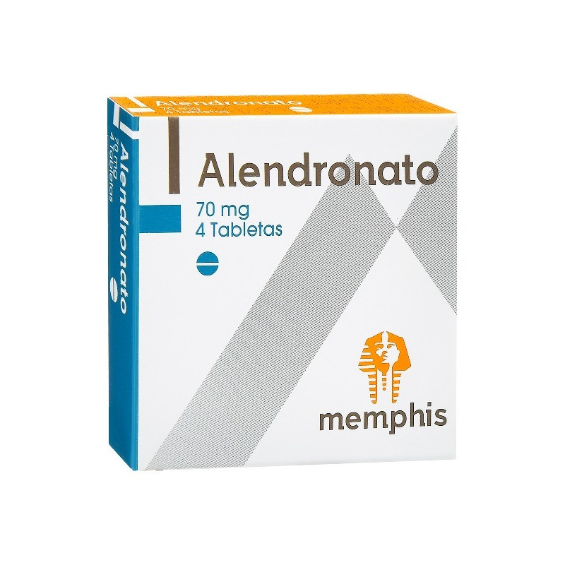 ALENDRONATO 70 MG 4 TABLETAS MEMPHIS