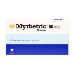 MYRBETRIC 50 MG 30 TABLETAS LIBERACION PROLONGADA