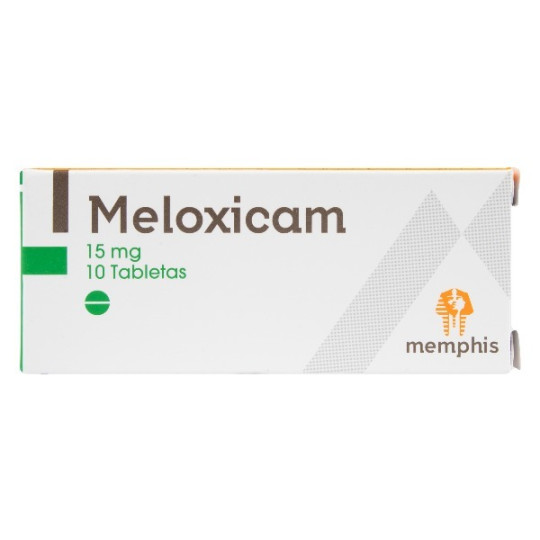 MELOXICAM 15 MG 10 TABLETAS MEMPHIS