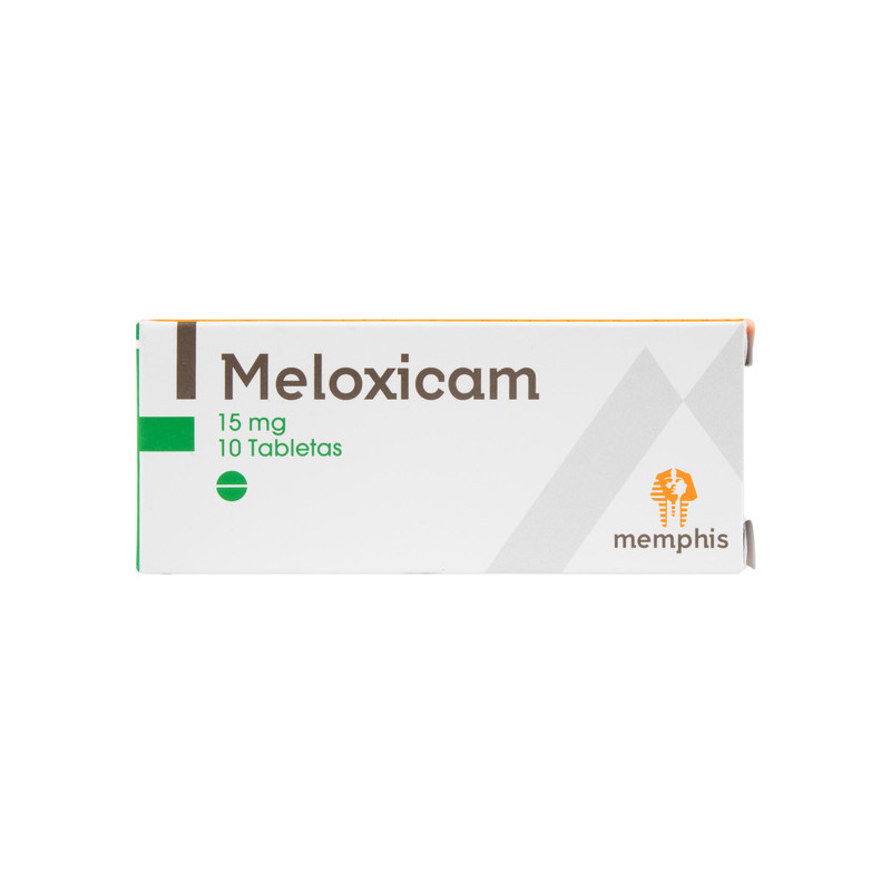 MELOXICAM 15 MG 10 TABLETAS MEMPHIS