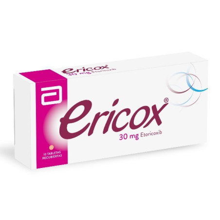 ERICOX 30 MG 10 TABLETAS RECUBIERTAS
