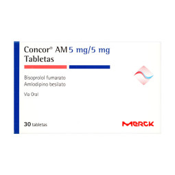 CONCOR AM 5/5MG 30 TABLETAS