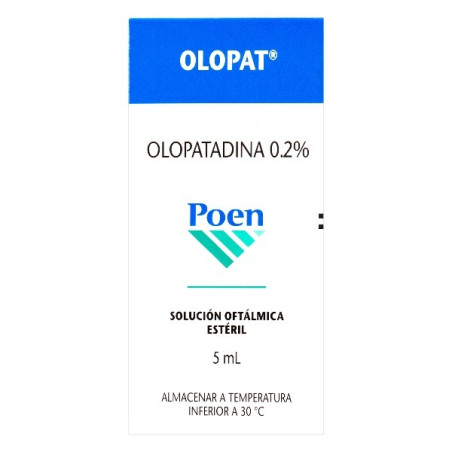 OLOPAT SOLUCION OFTALMICA 0.2% GOTAS 5 ML