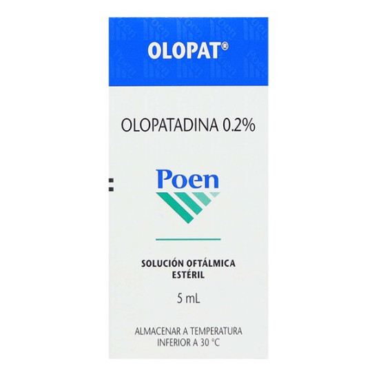 OLOPAT SOLUCION OFTALMICA 0.2% GOTAS 5 ML