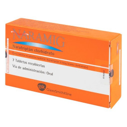 NARAMIG 2.5 MG 7 TABLETAS RECUBIERTAS