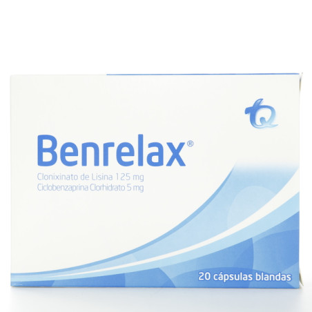 BENRELAX 20 CAPSULAS