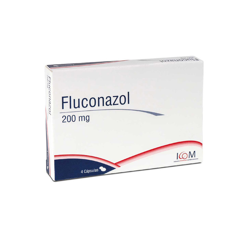 FLUCONAZOL 200 MG 4 CAPSULAS ICOMPHARMA