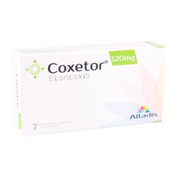 COXETOR 120 MG 7 TABLETAS