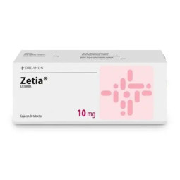 ZETIA 10 MG 30 TABLETAS