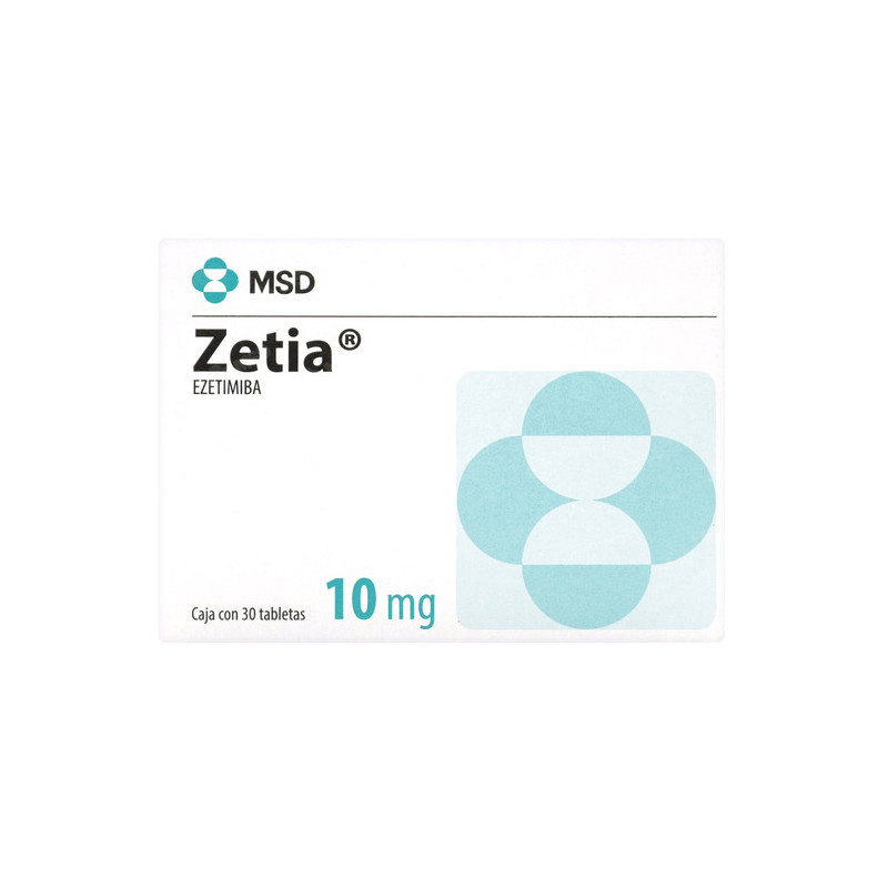 ZETIA 10 MG 30 TABLETAS