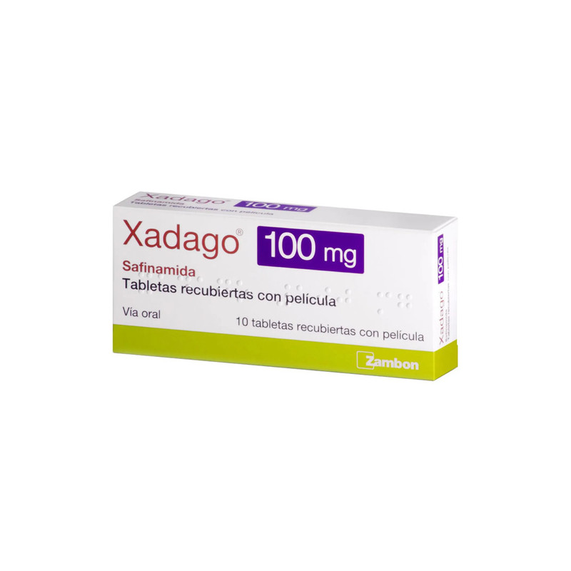 XADAGO 100 MG 10 TABLETAS RECUBIERTAS