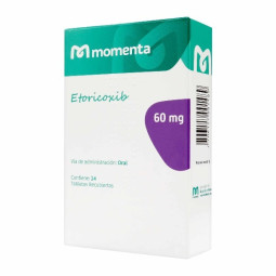 ETORICOXIB 60 MG 14 TABLETAS RECUBIERTAS MOMENTA