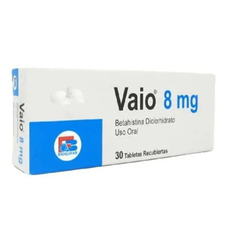 VAIO 8 MG 30 TABLETAS RECUBIERTAS