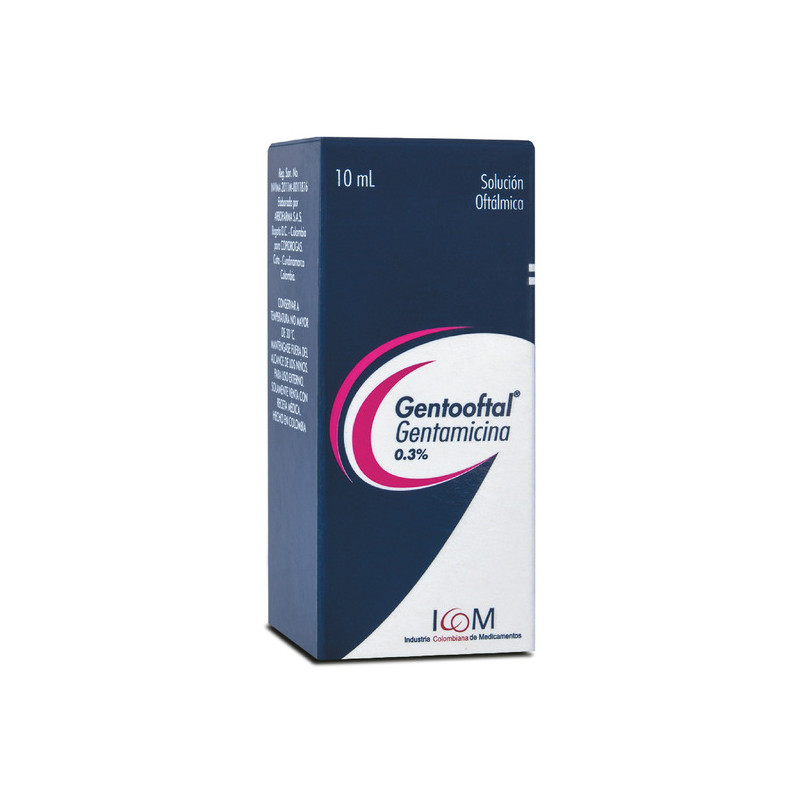 GENTOOFTAL 0.3% SOLUCION  OFTALMICA 10 ML