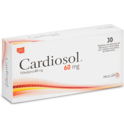 CARDIOSOL 60 MG 30 TABLETAS DE LIBERACION CONTROLADA