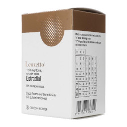LENZETTO SOLUCION TOPICA 1,53 MG 56 DOSIS
