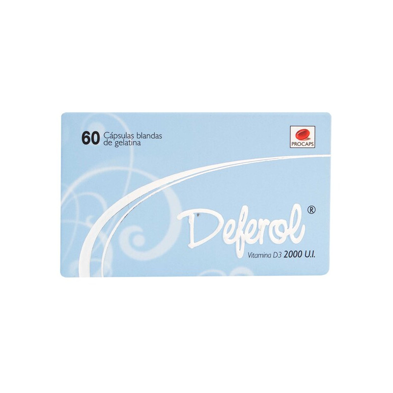 DEFEROL 2000 UI 60 CAPSULAS BLANDAS