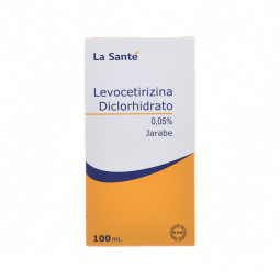 LEVOCETIRIZINA JARABE 0.05% 100 ML LA SANTE