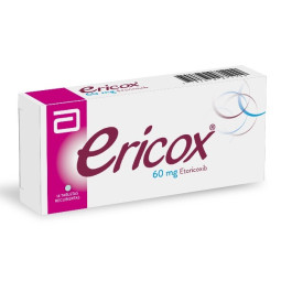 ERICOX 60 MG 14 TABLETAS RECUBIERTAS